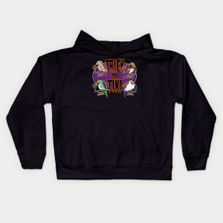 Trick or Tiki Birds Kids Hoodie